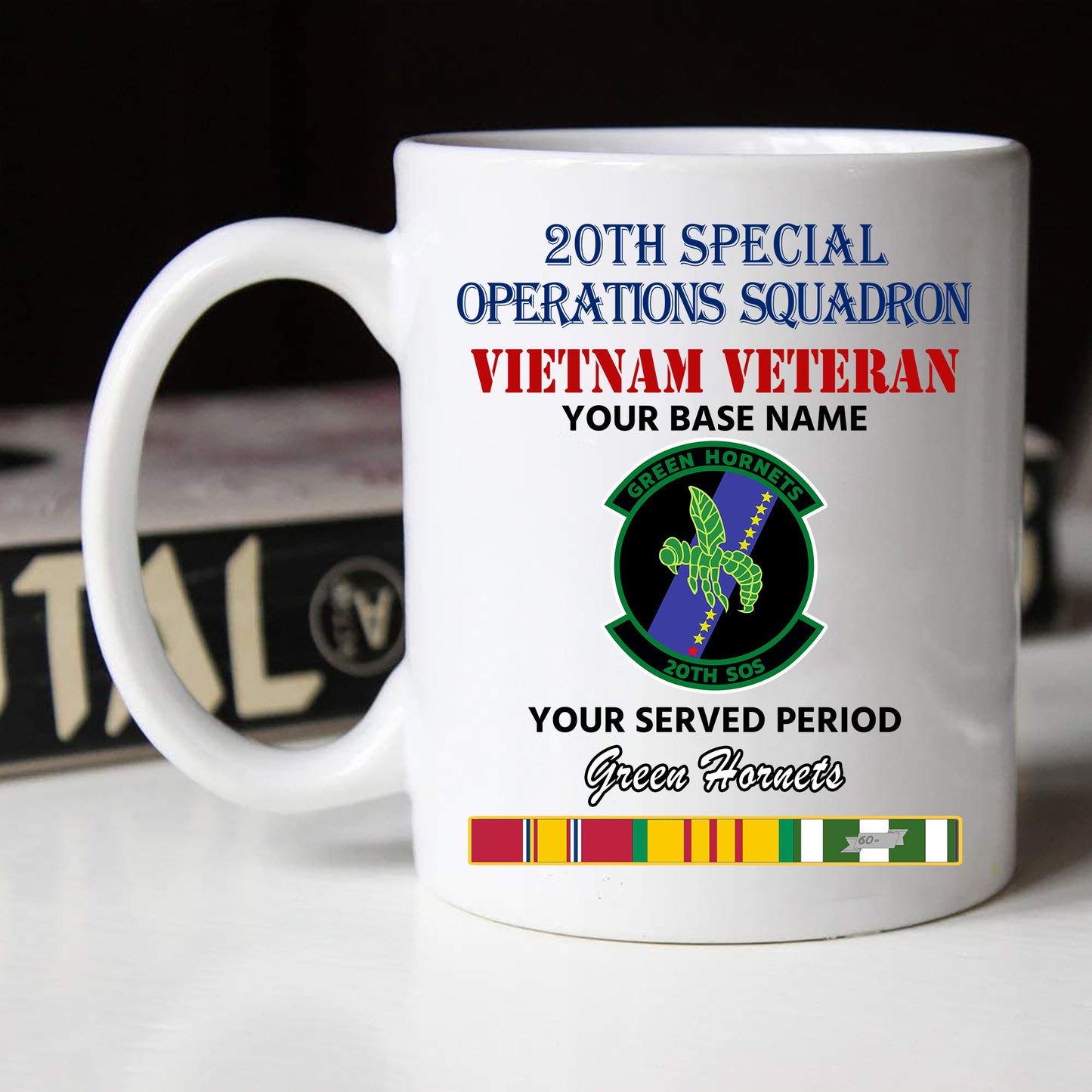 20TH SPECIAL OPERATIONS SQUADRON BLACK WHITE 11oz 15oz COFFEE MUG