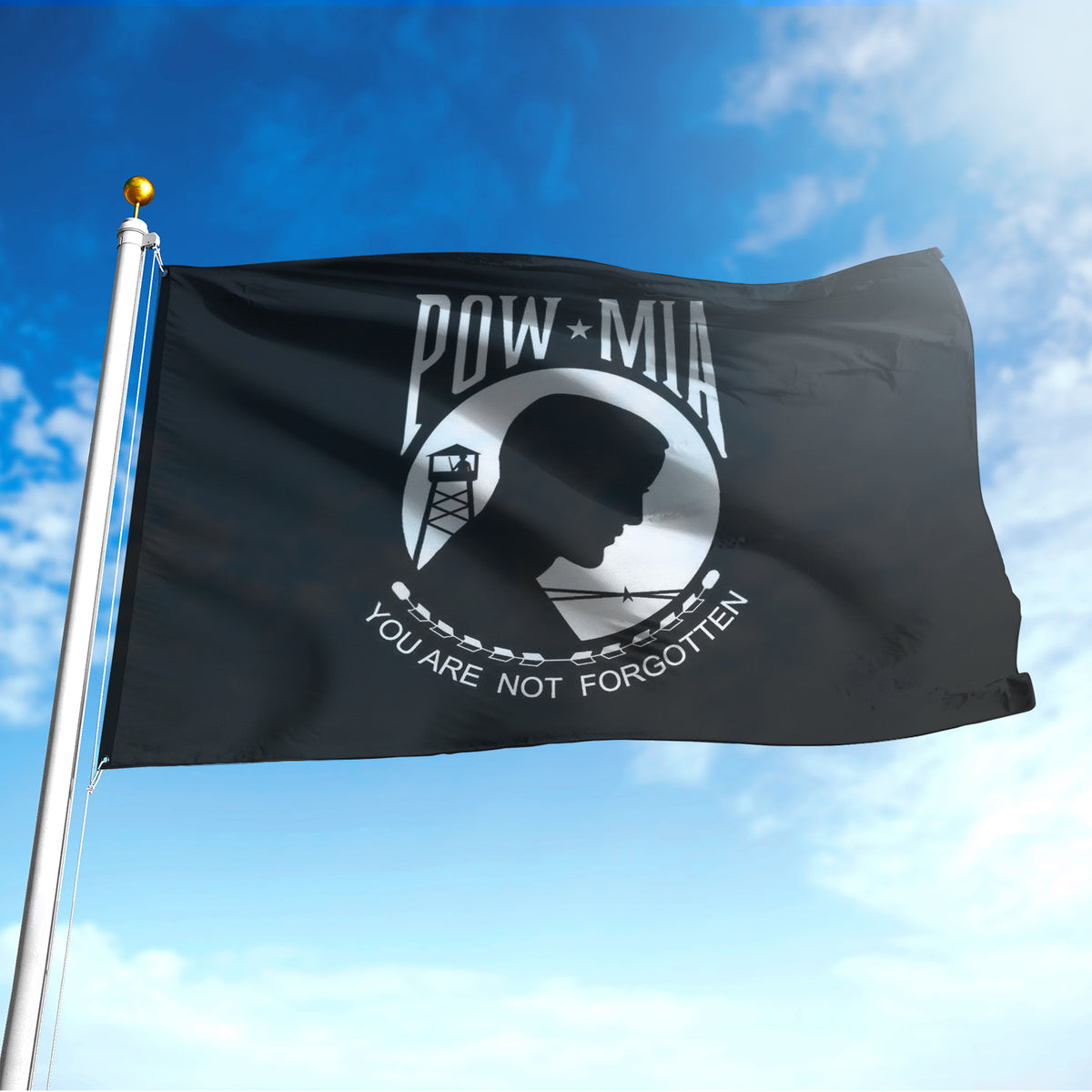 POW*MIA Double Sided 30