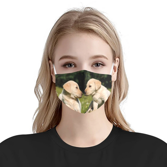Personalized With Your Pet's Photo - Cloth Face Mask 3 Pack, 5 Pack