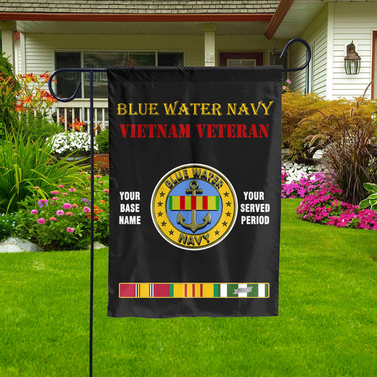 BLUE - WATER NAVY - Double Sided 30"x40" Flag