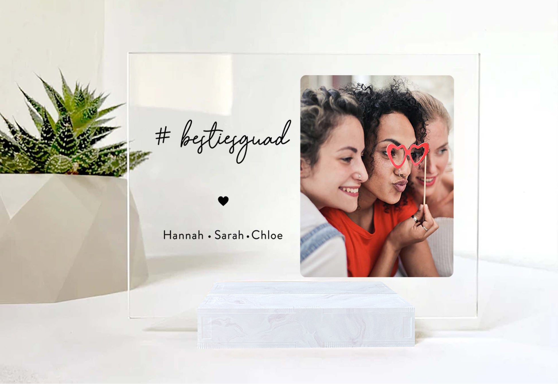 Custom Photo Frame • Personalized Birthday Gift For Best Friends • Keepsake Gift • For Besties • For Soul Sisters • Friendship Gift