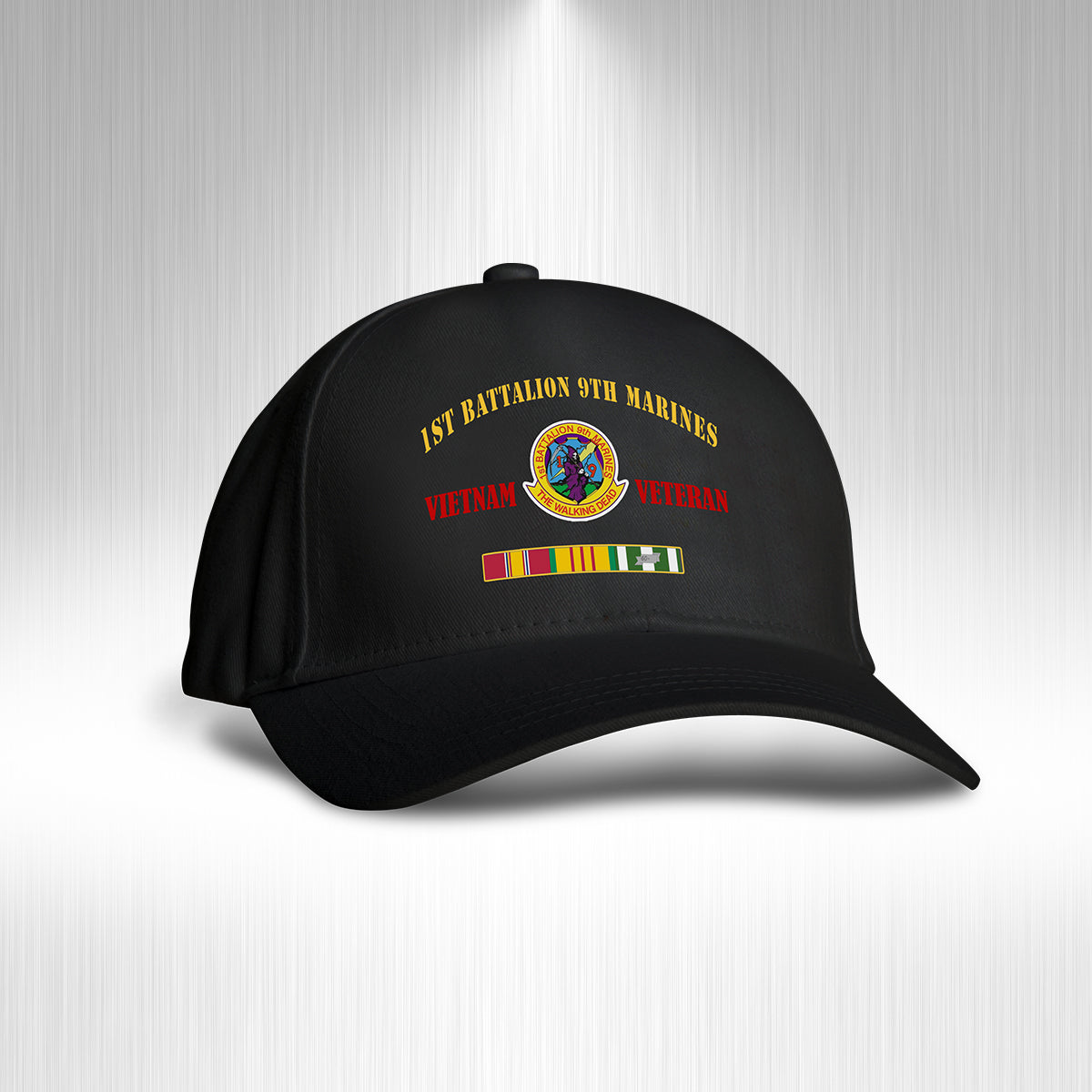 1ST BATTALION 9TH MARINES EMBROIDERED HAT