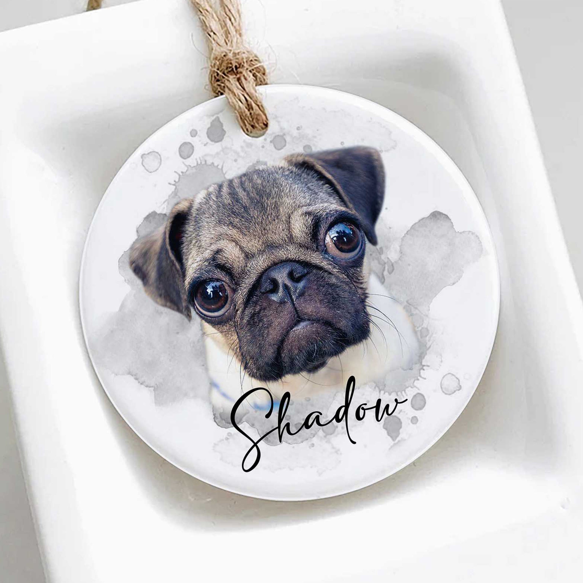 Custom Photo Ornament For Loss Of Cat • Personalized Memorial Gift For Cat Lovers • Cat Memorial Ornament • Christmas Decoration