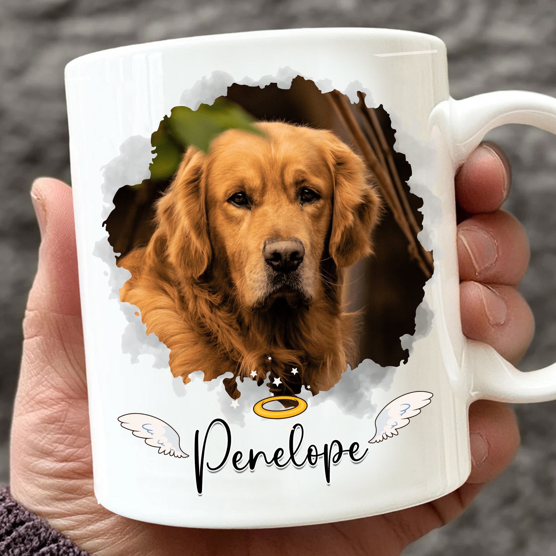 Custom Photo Mug For Dog Lovers • Personalized Photo• Gift For Loss Of Dog And Cat