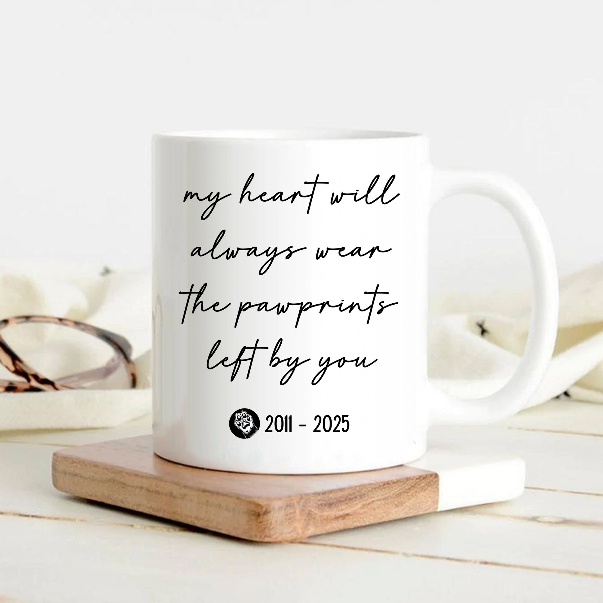 Custom Photo Mug For Dog Lovers • Personalized Photo• Gift For Loss Of Dog And Cat