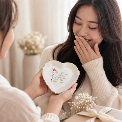 Good Friends are like Stars - Personalized Jewelry Dish for Best Friend