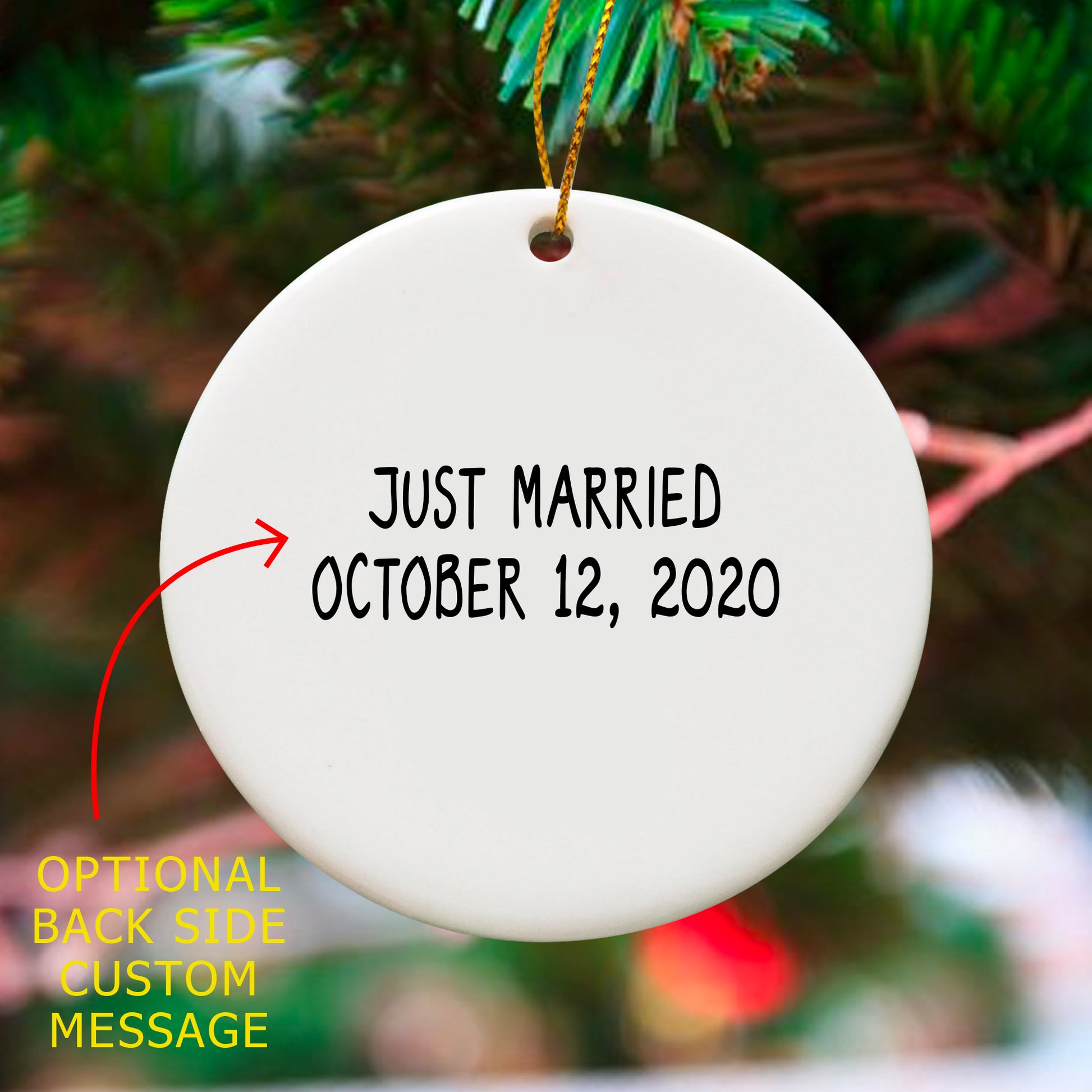 Avocado couple Ornament, Personalized Engagement Gift, Just Married, First Christmas Together, Newlywed, Anniversary Christmas Gift