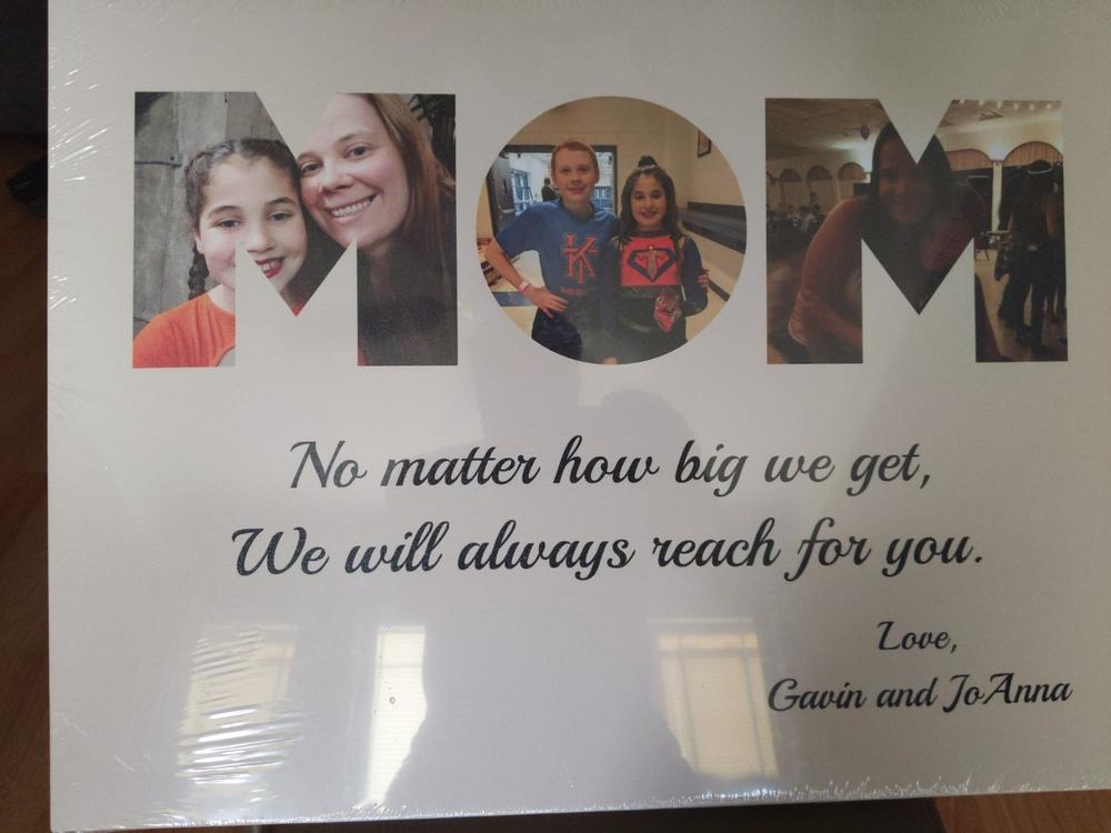 MOM Premium Custom Photo Canvas, Poster