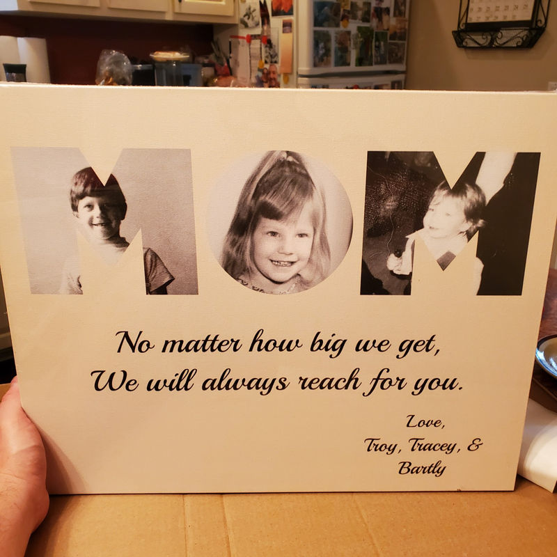 MOM Premium Custom Photo Canvas, Poster