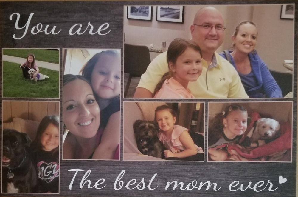 You Are The Best Mom Ever - Custom  Photo Premium Canvas, Poster
