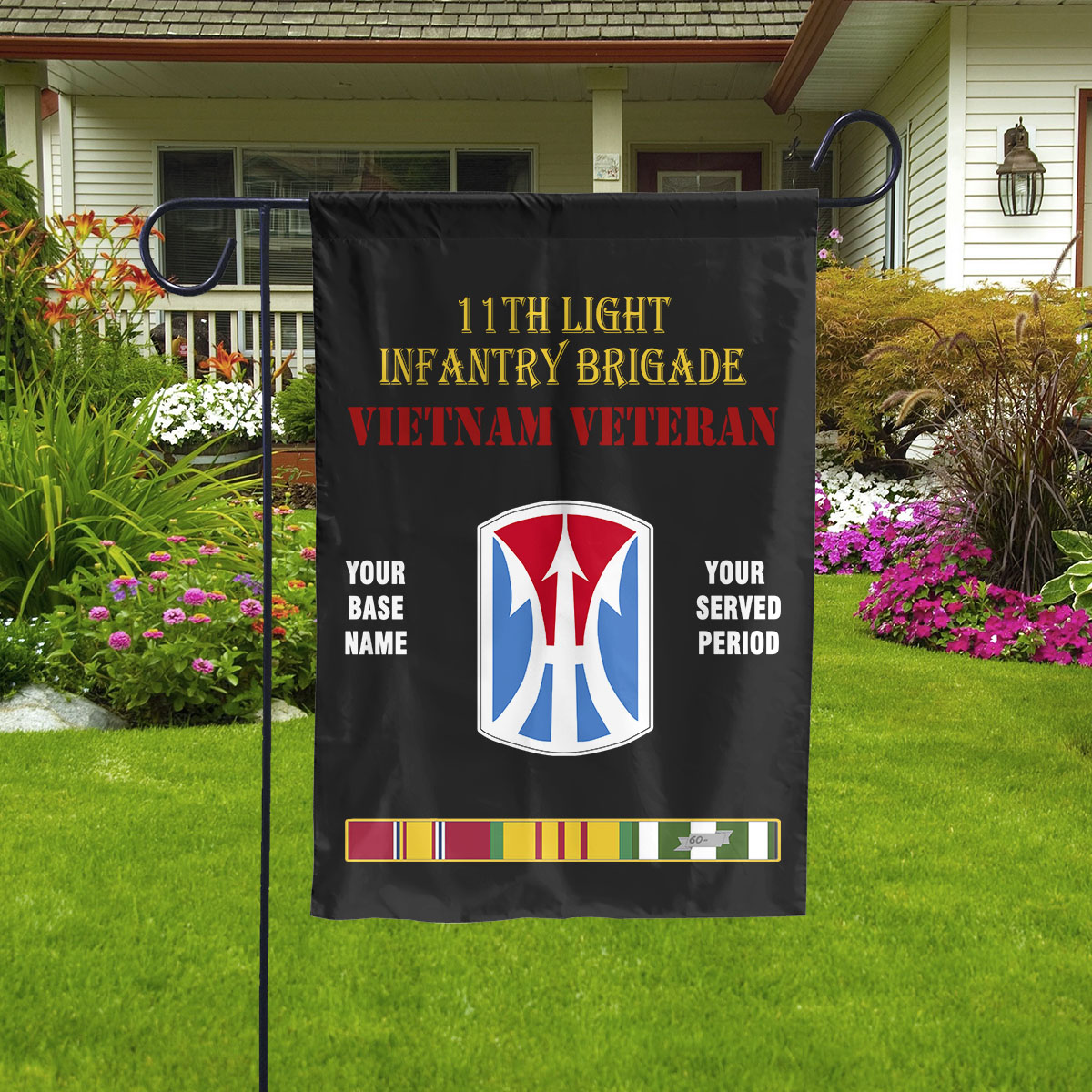 11TH LIGHT INFANTRY BRIGADE - Double Sided 30"x40" Flag