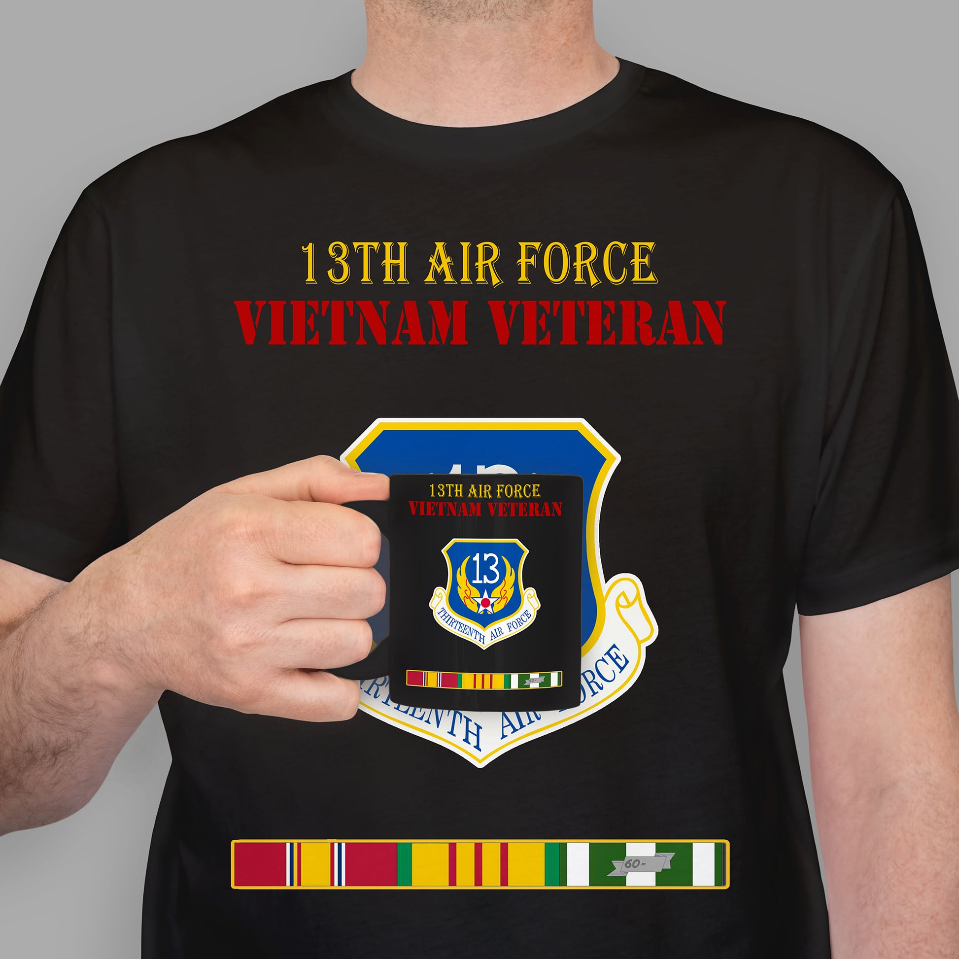 13TH AIR FORCE Premium T-Shirt Sweatshirt Hoodie For Men