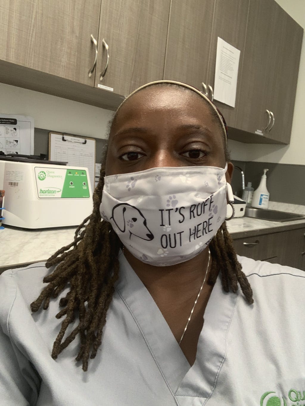 IT'S RUFF OUT HERE - Cloth Face Mask 1 pcs, 3 pcs, 6 pcs, 10 pcs