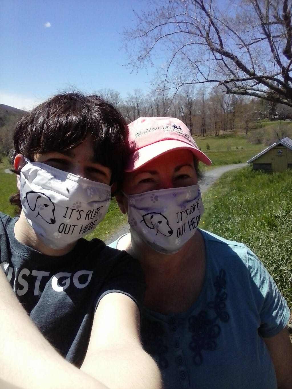 IT'S RUFF OUT HERE - Cloth Face Mask 1 pcs, 3 pcs, 6 pcs, 10 pcs