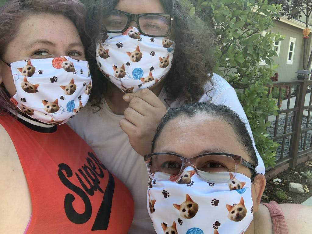 Custom Pet Print - Cloth Face Mask 1 pcs, 3 pcs, 6 pcs, 10 pcs