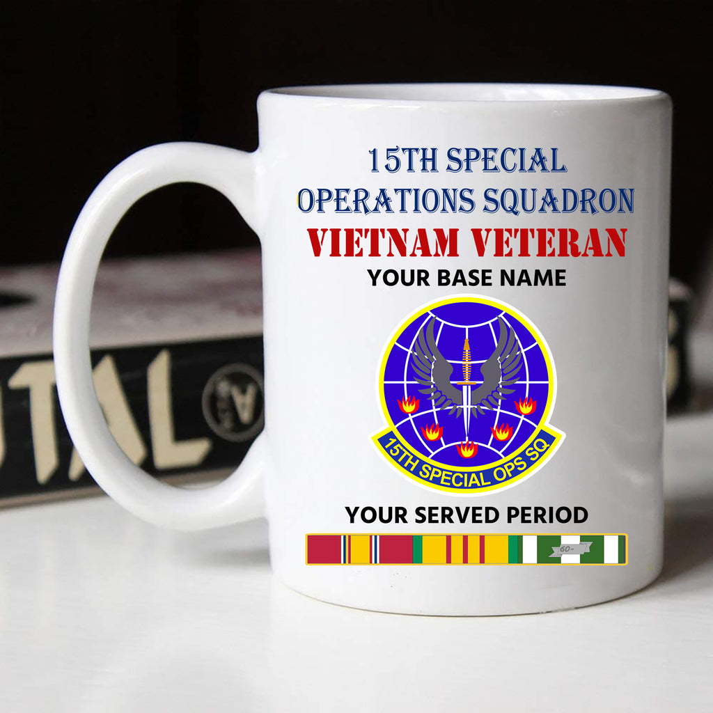 15TH SPECIAL OPERATIONS SQUADRON BLACK WHITE 11oz 15oz COFFEE MUG
