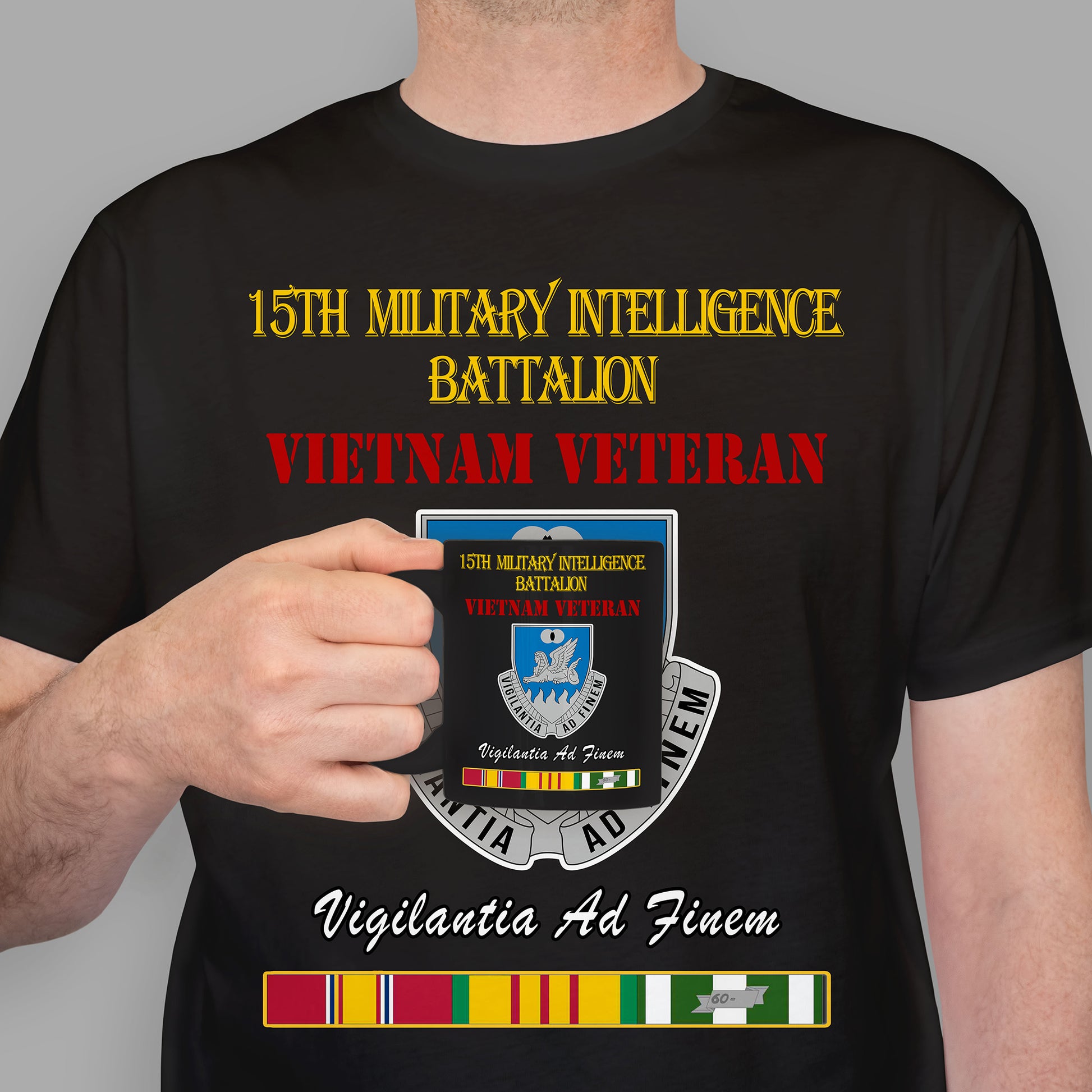 15th Military Intelligence Battalion Premium T-Shirt Sweatshirt Hoodie For Men