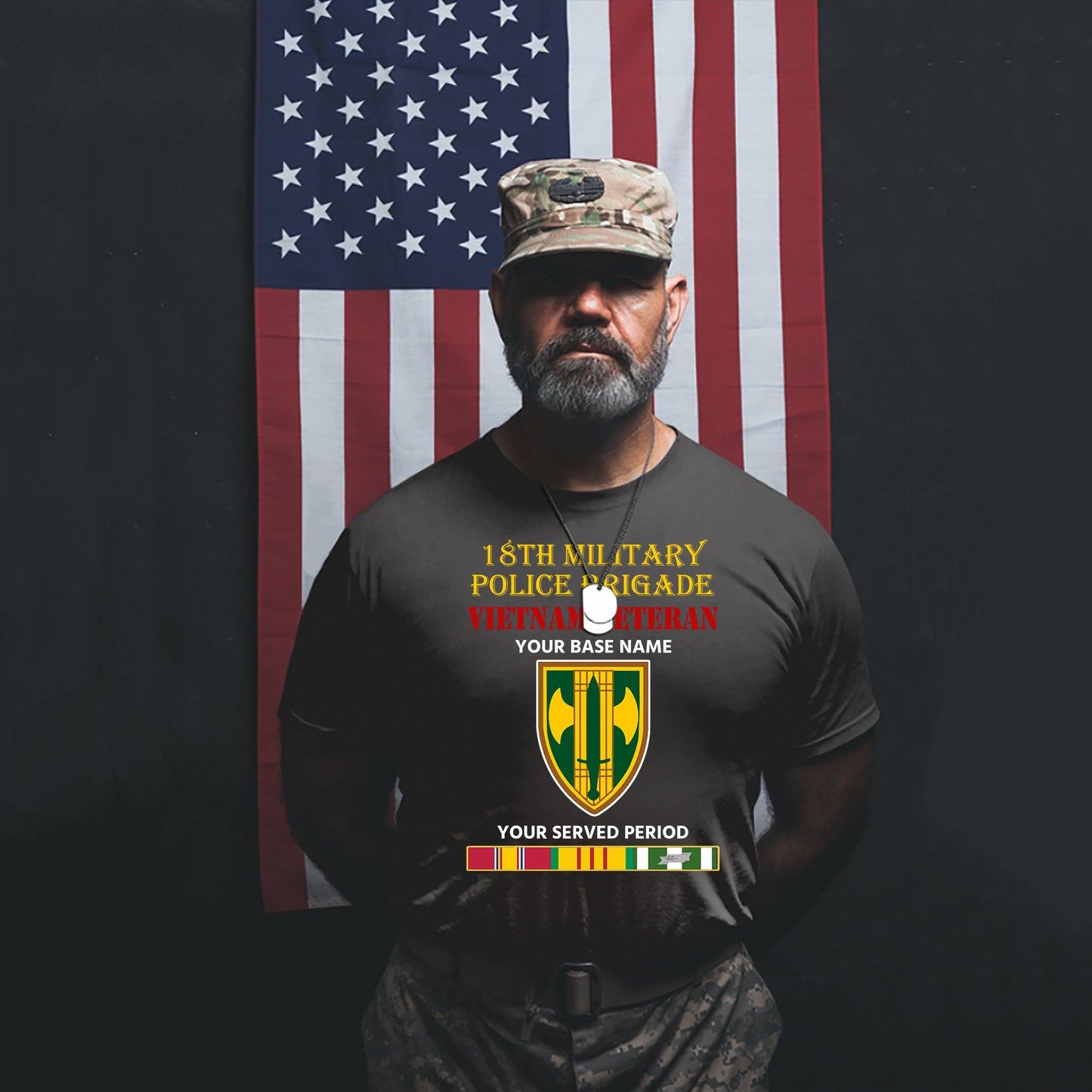 18TH MILITARY POLICE BRIGADE PREMIUM T-SHIRT SWEATSHIRT HOODIE