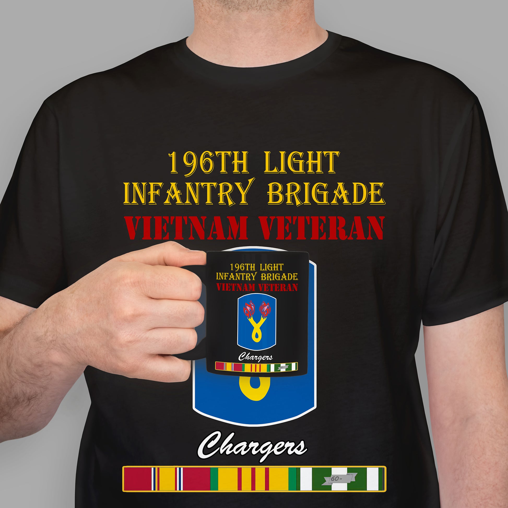 196TH LIGHT INFANTRY BRIGADE Premium T-Shirt Sweatshirt Hoodie For Men