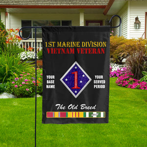 1ST MARINE DIVISION - Double Sided 30"x40" Flag