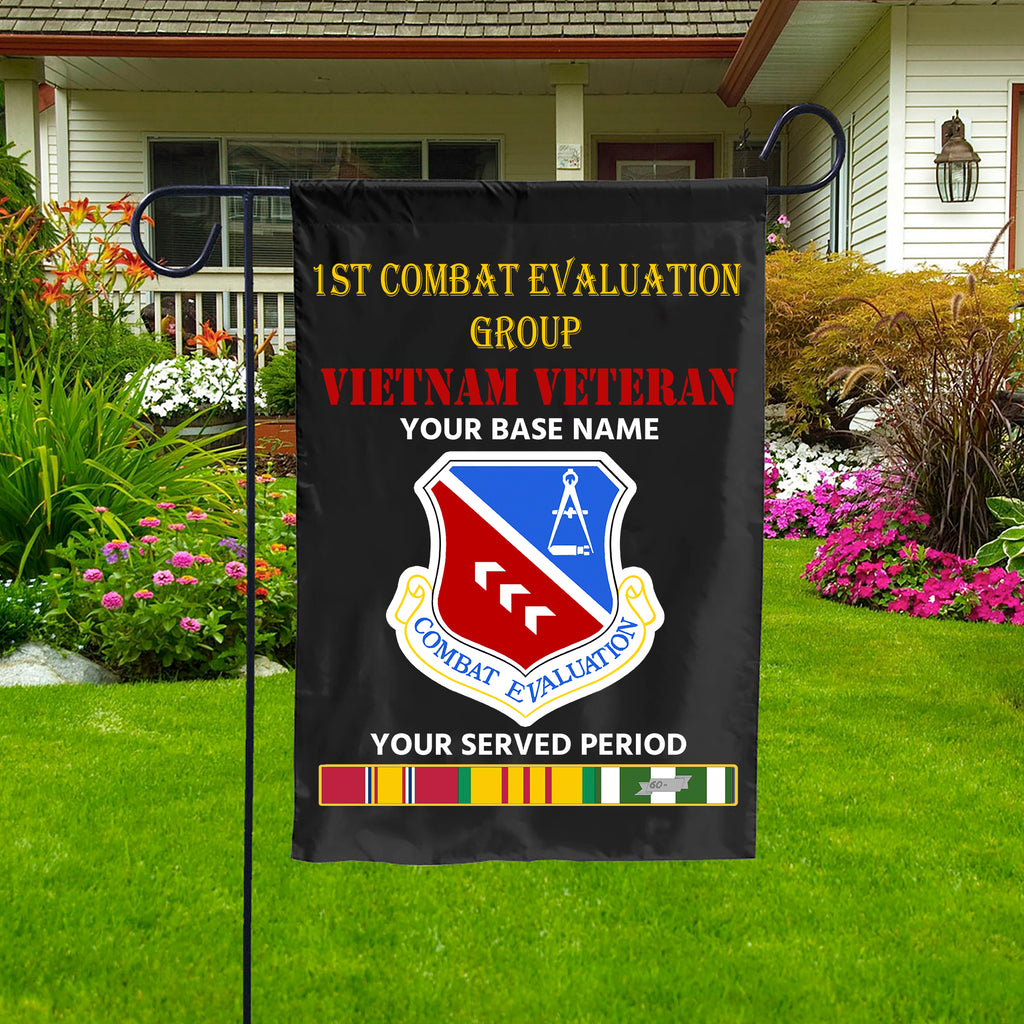 1ST COMBAT EVALUATION GROUP DOUBLE-SIDED PRINTED 12"x18" GARDEN FLAG