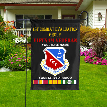 1ST COMBAT EVALUATION GROUP DOUBLE-SIDED PRINTED 12"x18" GARDEN FLAG
