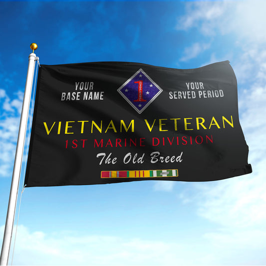 1ST MARINE DIVISION - Double Sided 30"x40" Flag