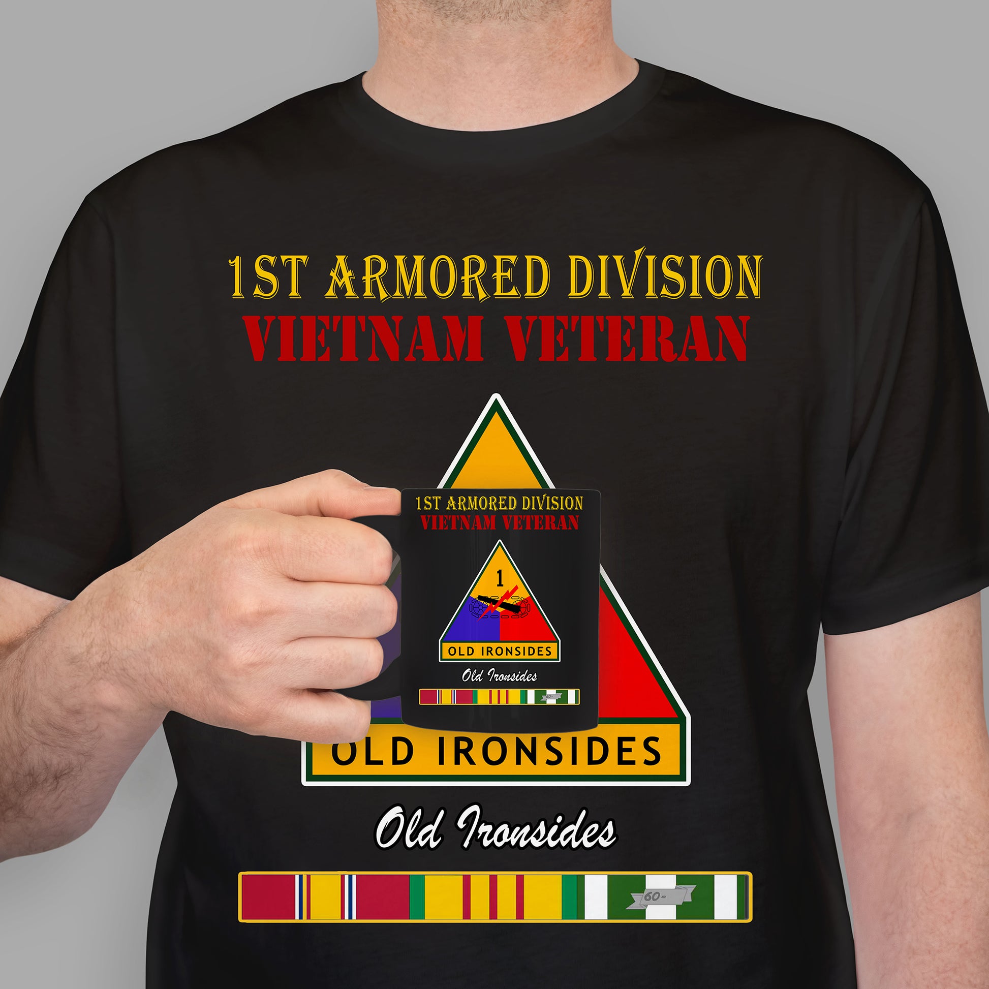 1st Armored Division Premium T-Shirt Sweatshirt Hoodie For Men