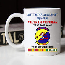 Load image into Gallery viewer, 21ST TACTICAL AIR SUPPORT SQUADRON BLACK WHITE 11oz 15oz COFFEE MUG