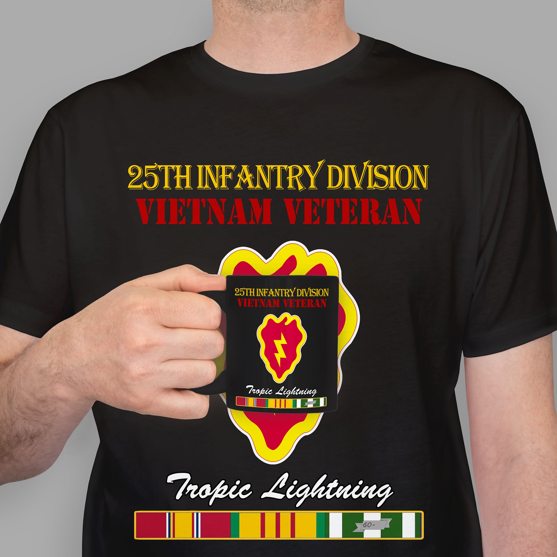 25TH INFANTRY DIVISION Premium T-Shirt Sweatshirt Hoodie For Men