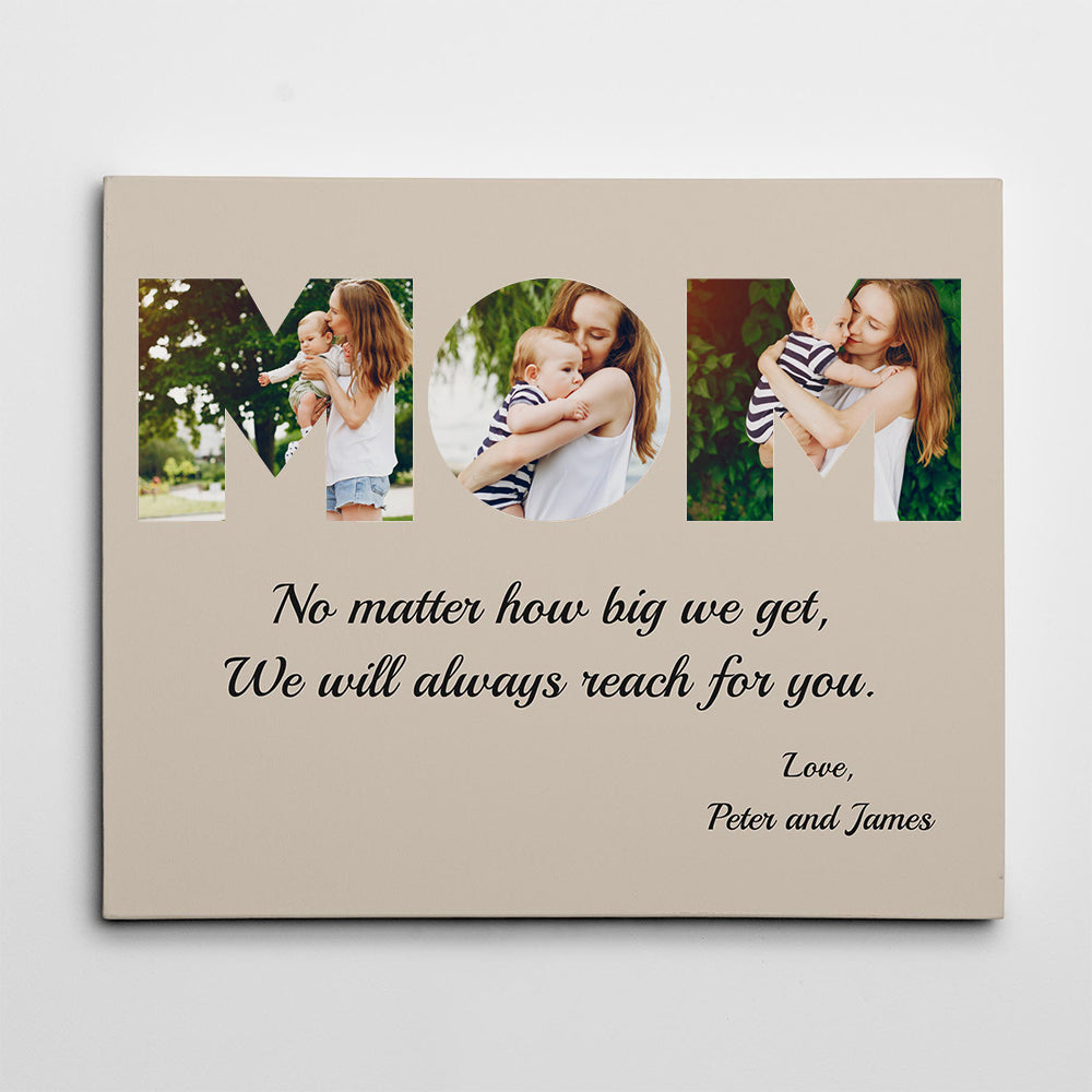 MOM Premium Custom Photo Canvas, Poster