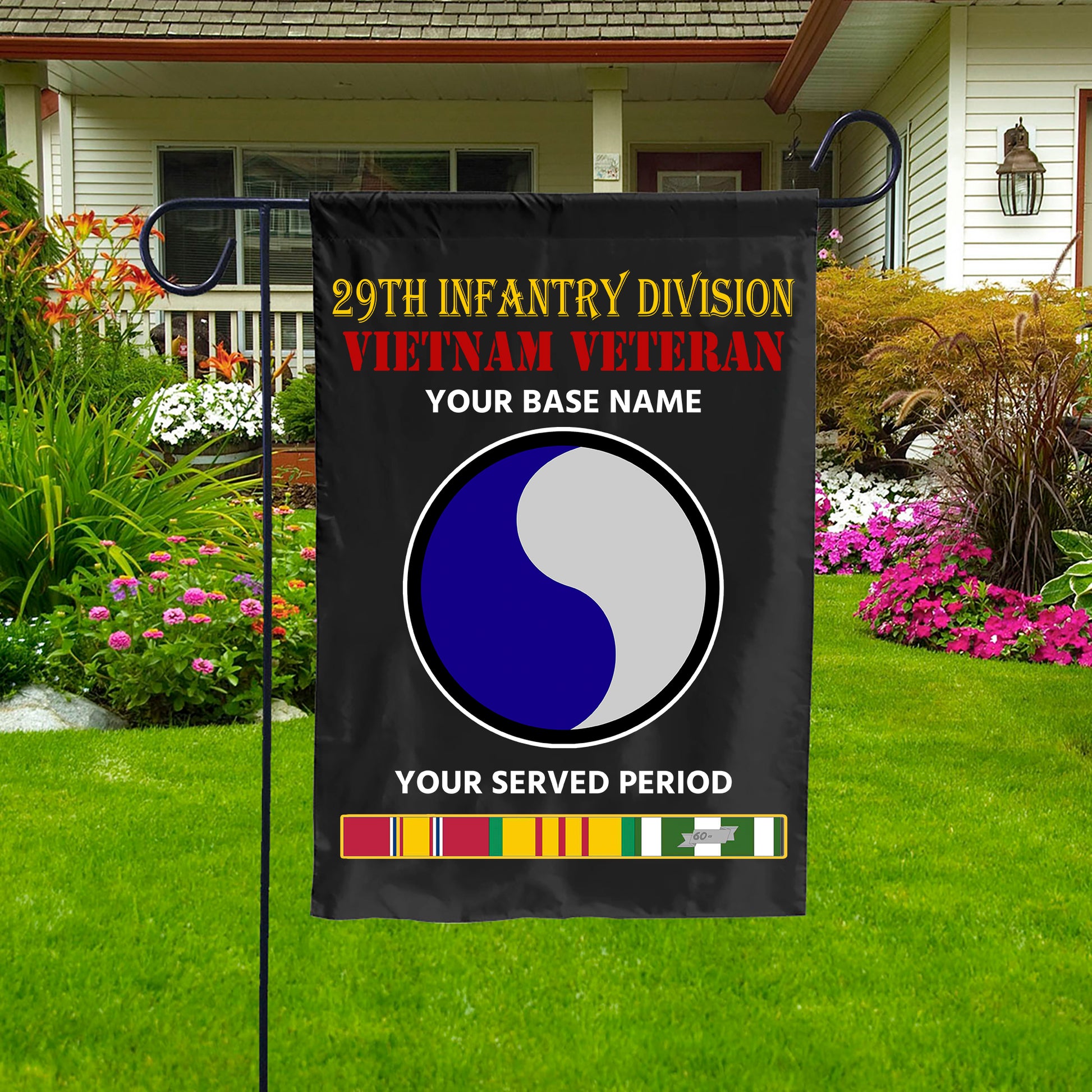 29TH INFANTRY DIVISION DOUBLE-SIDED PRINTED 12"x18" GARDEN FLAG