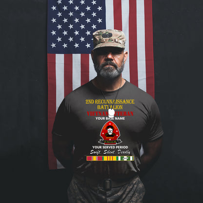 2ND RECONNAISSANCE BATTALION PREMIUM T-SHIRT SWEATSHIRT HOODIE