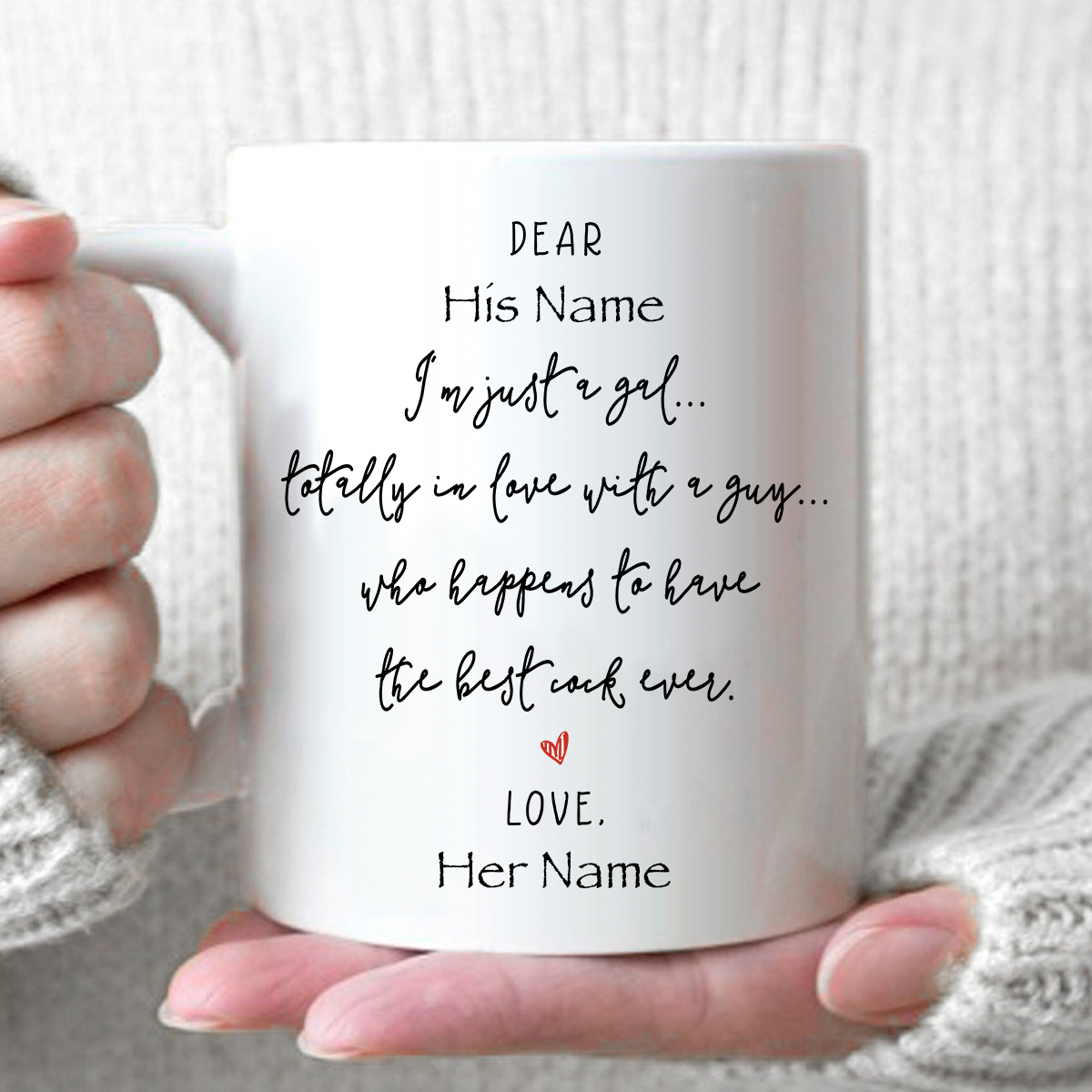 FUNNY MUG FOR YOUR PARTNER - NLDSTORE