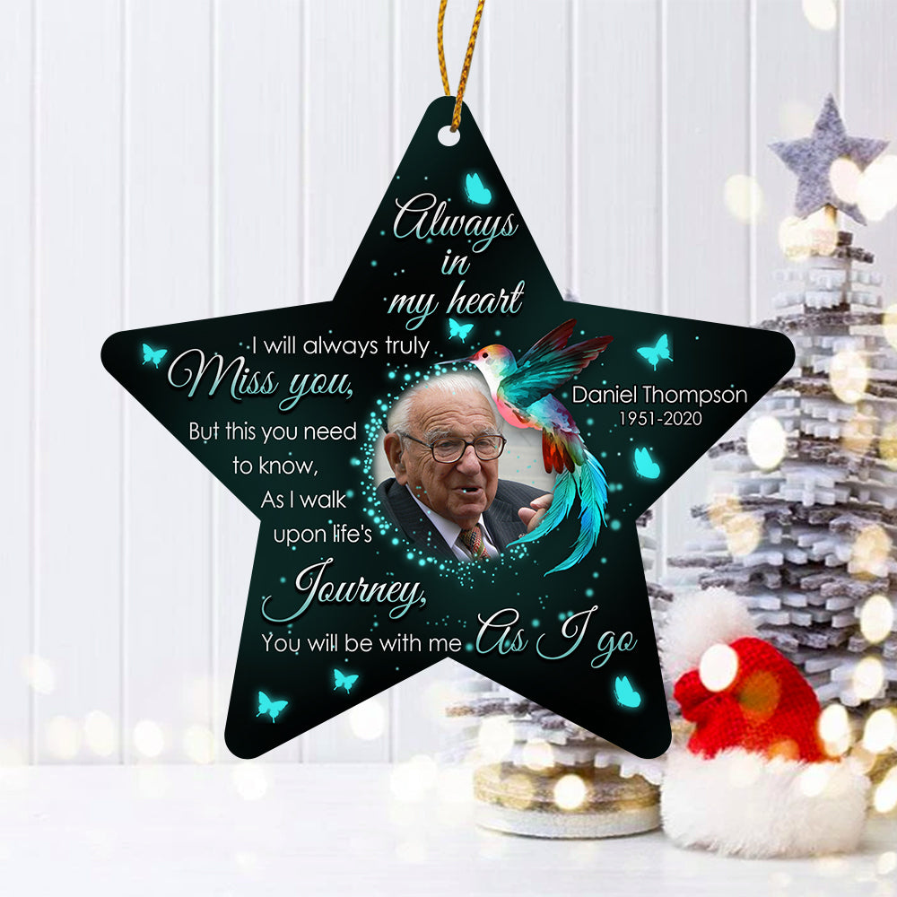 Personalized Memorial Ornaments With Photo