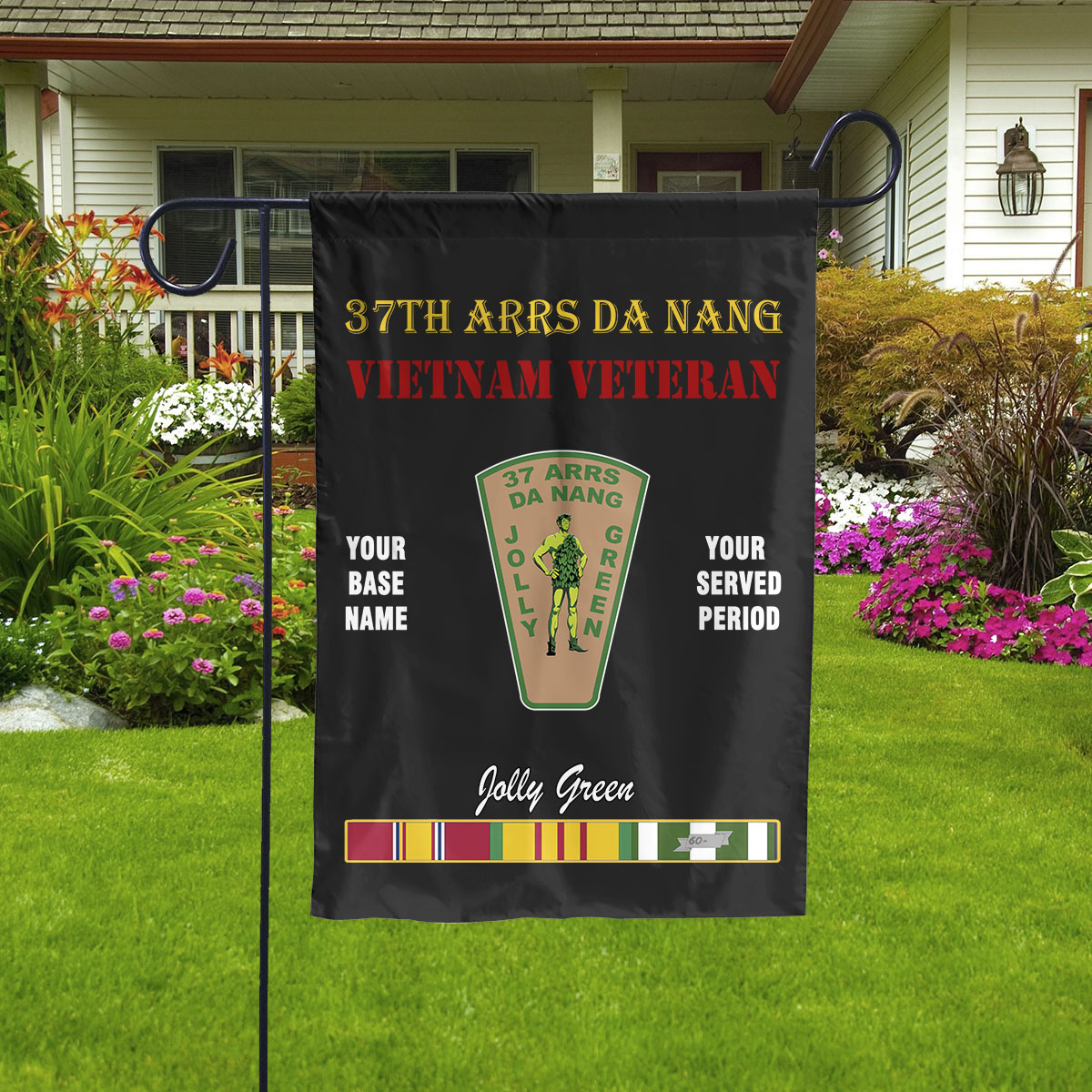 37TH ARRS DA NANG - Double Sided 30"x40" Flag