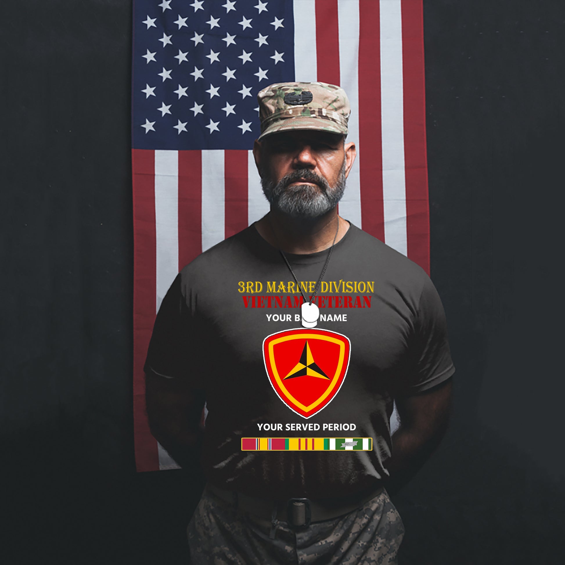 3RD MARINE DIVISION PREMIUM T-SHIRT SWEATSHIRT HOODIE