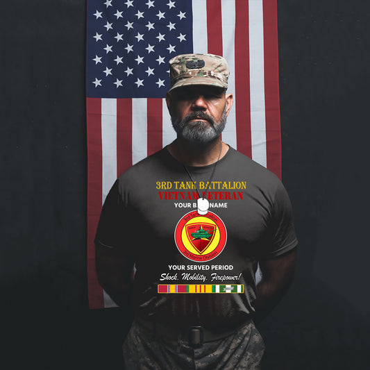 3RD TANK BATTALION MIN PREMIUM T-SHIRT SWEATSHIRT HOODIE