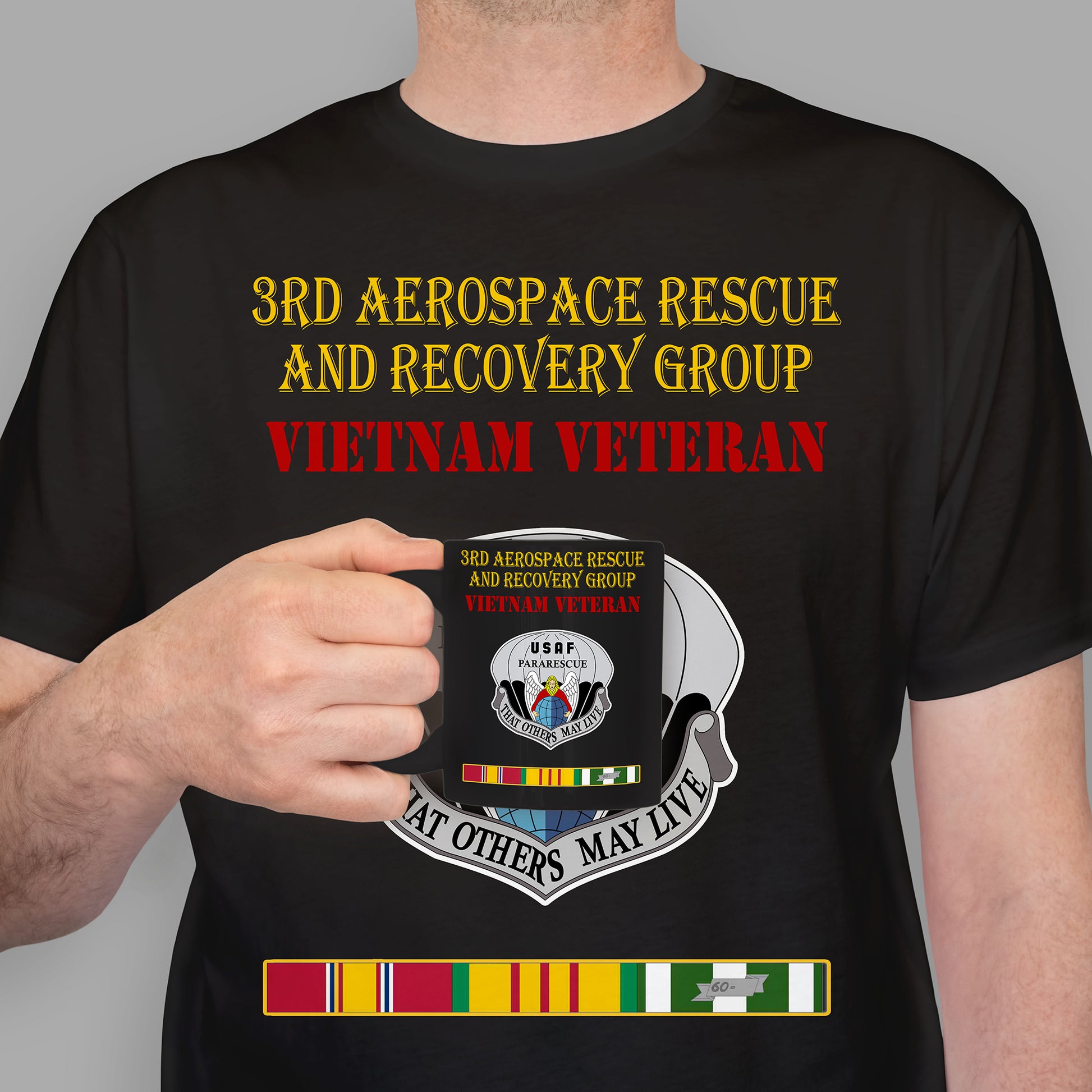 3rd Aerospace Rescue and Recovery Group Premium T-Shirt Sweatshirt Hoodie For Men