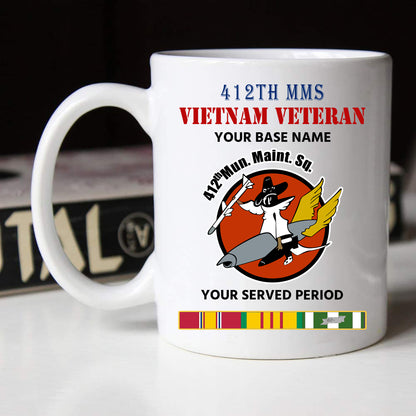 412TH MMS BLACK WHITE 11oz 15oz COFFEE MUG