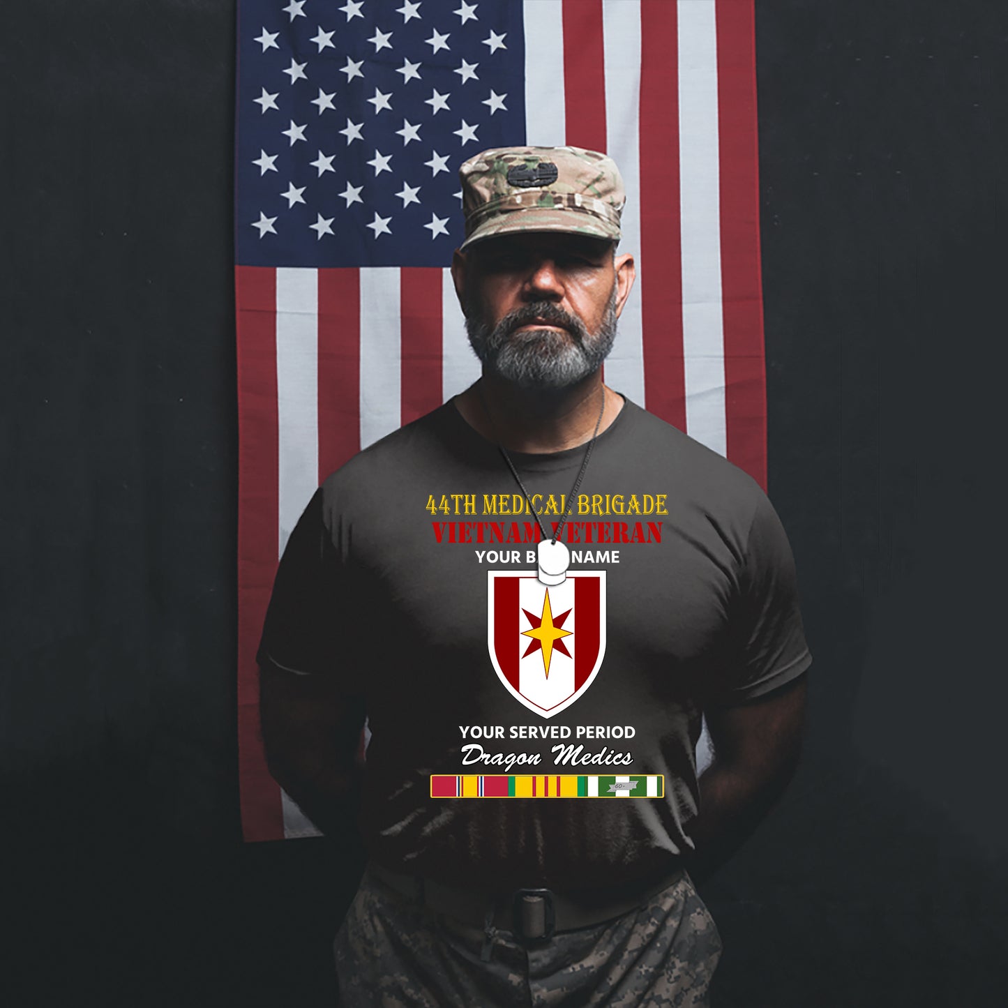 44TH MEDICAL BRIGADE PREMIUM T-SHIRT SWEATSHIRT HOODIE