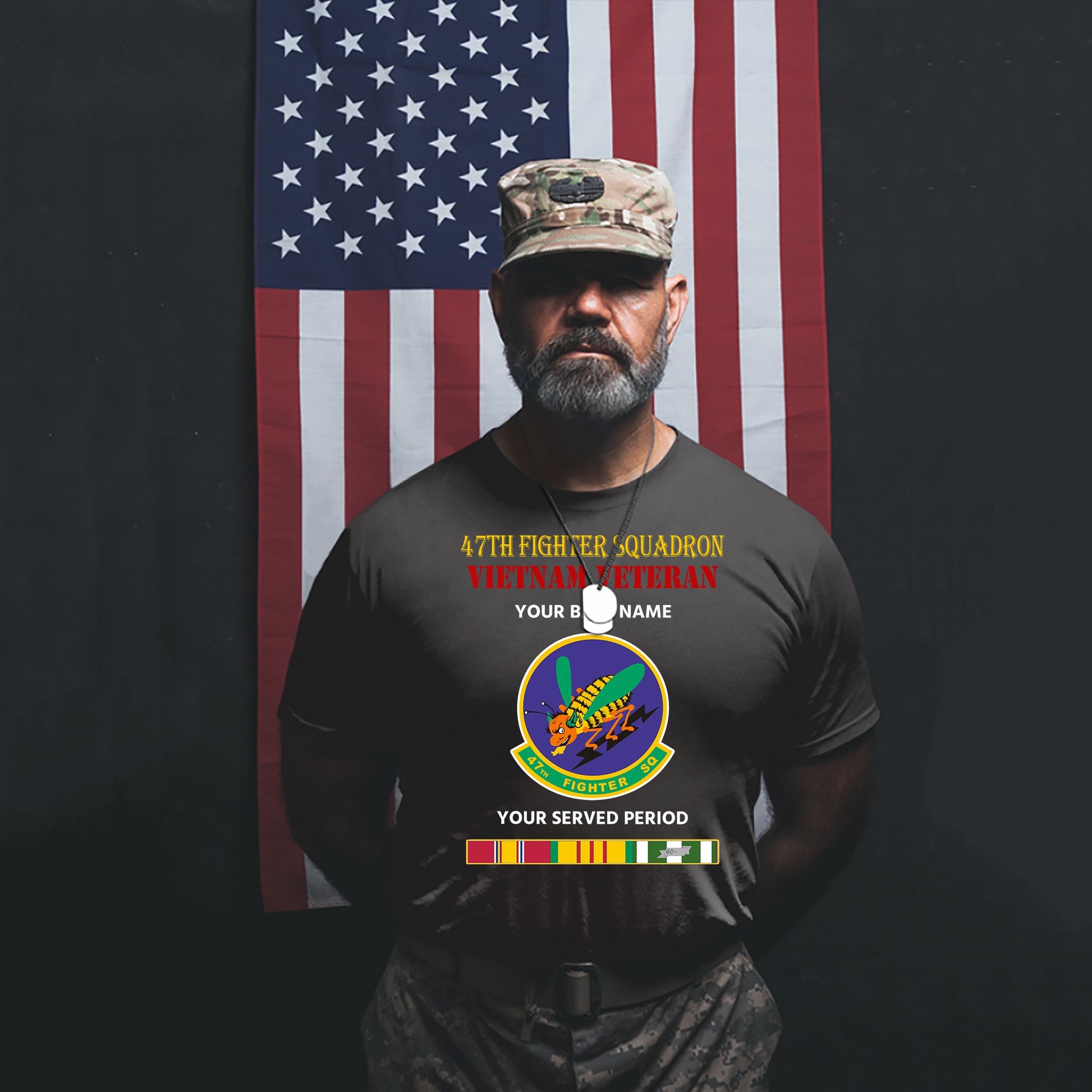 47TH FIGHTER SQUADRON PREMIUM T-SHIRT SWEATSHIRT HOODIE