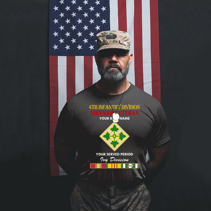 4TH INFANTRY DIVISION PREMIUM T-SHIRT SWEATSHIRT HOODIE