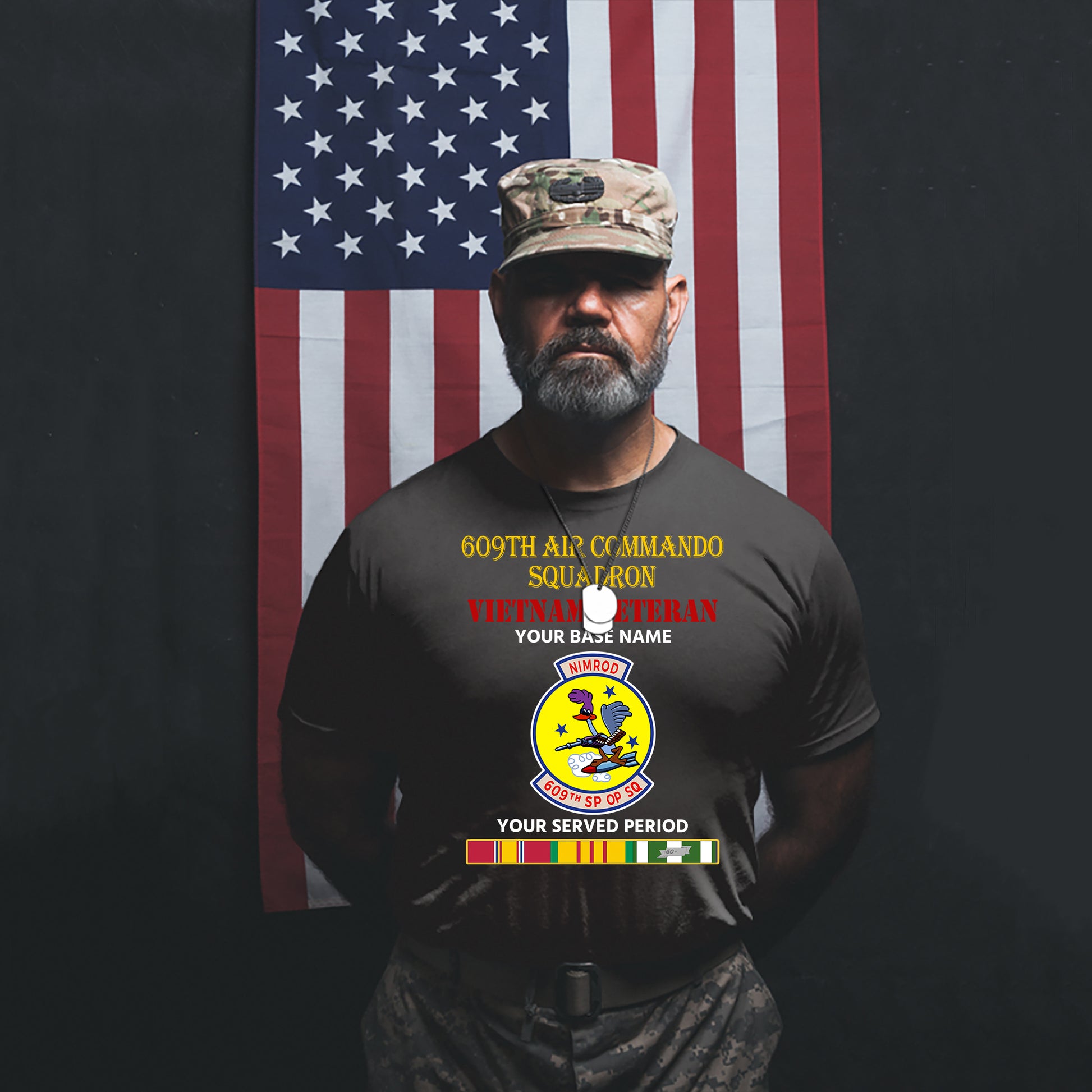 609TH AIR COMMANDO SQUADRON PREMIUM T-SHIRT SWEATSHIRT HOODIE