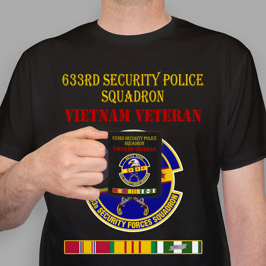 633rd Security Police SqUADRON Premium T-Shirt Sweatshirt Hoodie For Men