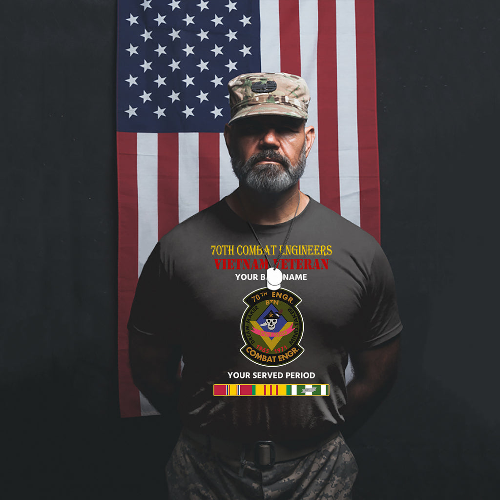 70TH COMBAT ENGINEERS PREMIUM T-SHIRT SWEATSHIRT HOODIE
