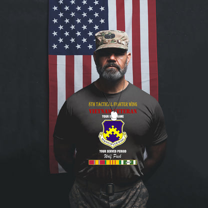 8TH TACTICAL FIGHTER WING PREMIUM T-SHIRT SWEATSHIRT HOODIE