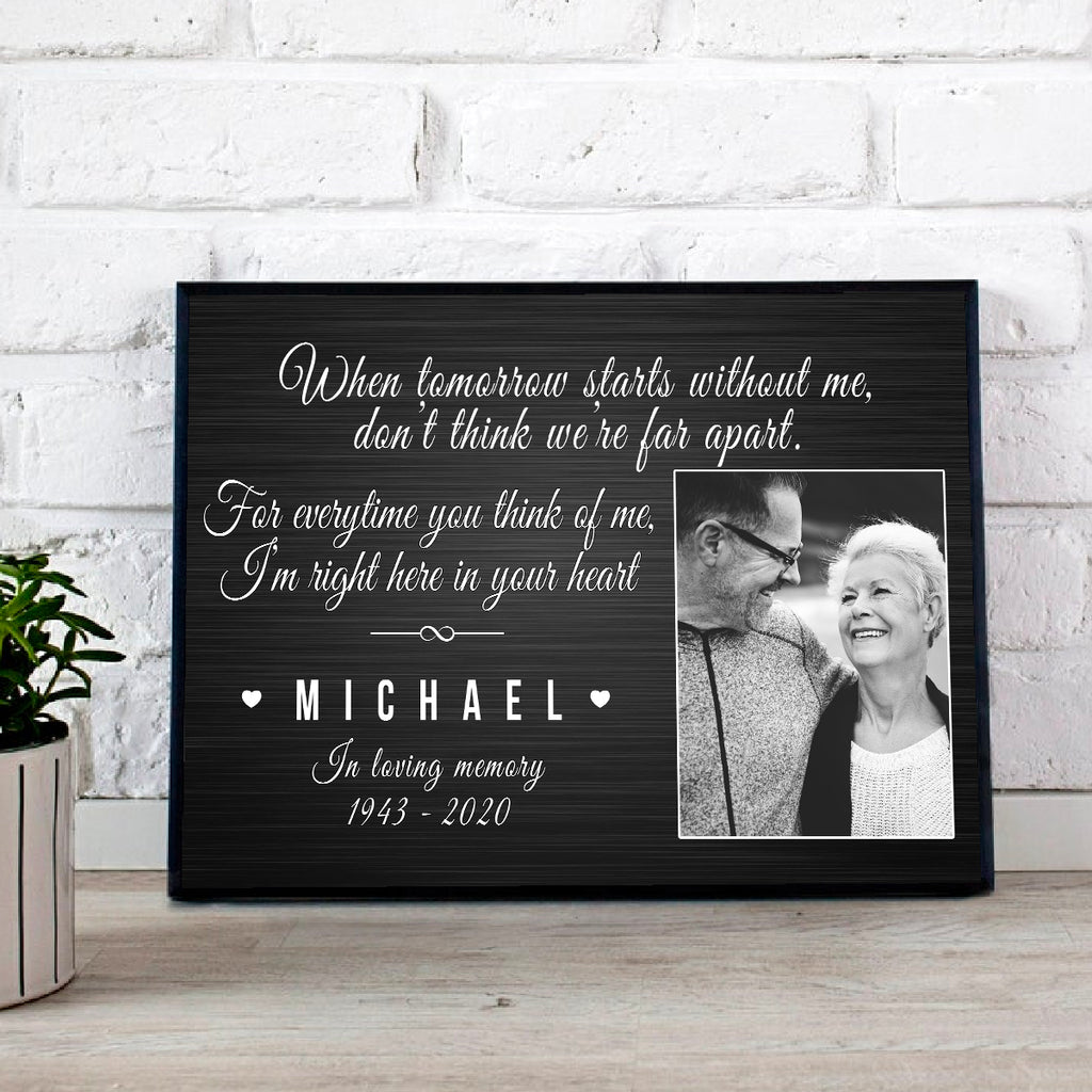 IN LOVING MEMORY... - Premium Canvas, Poster