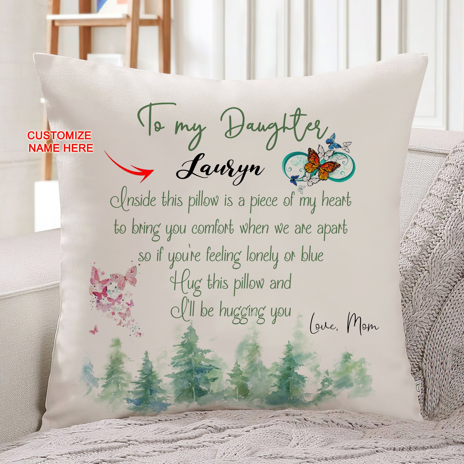 Daughter Cuddle Cushion