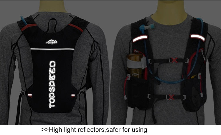 Running Bag, Bicycle Running Backpack, Cycling Hydration Rucksack, Men Sport Bag, Waterproof Riding Bike Backpack